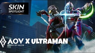 AOV X ULTRAMAN SKIN NYA RELEASE | ARENA OF VALOR | LiênQuân | ROV | 傳說對決