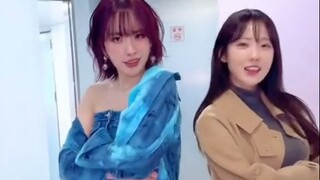 240128 Tantangan menari TikTok Cosmic Girls Seol'a & LUDA #Tanpamu #CintaSial #Tantangan