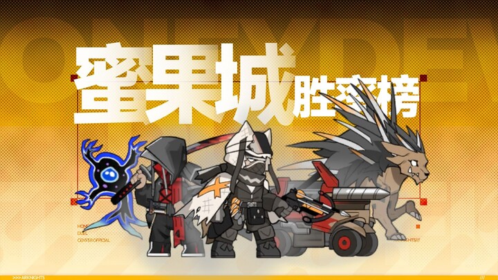 [Arknights]「Liga Pertarungan: Kota Miguǒ」Daftar Peringkat Tingkat Kemenangan