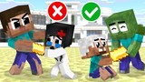 Monster School : Herobrine Become a Baby Good - Minecraft Animation