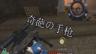 你TM给手枪装个八倍镜？