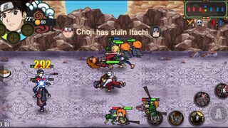 Tenten, Itachi & Tsunade vs Konan, Sai & Choji in Naruto senki . Jemz in game (jemar intea)