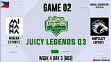 Minana Esports vs MNPxLAZY Esports Game 02 | Juicy Legends Q3 2022
