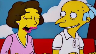 A rich man carries his girlfriend upstairs, it's so plain and boring! The Simpsons