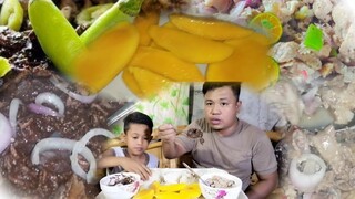 PORK DINUGUAN  // PORK KINILAW // SWEET MANGO