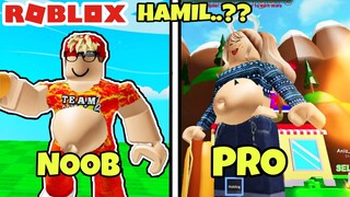 AKU HAMIL GARA GARA MAKAN HOT DOG - ROBLOX MUNCHING MASTERS