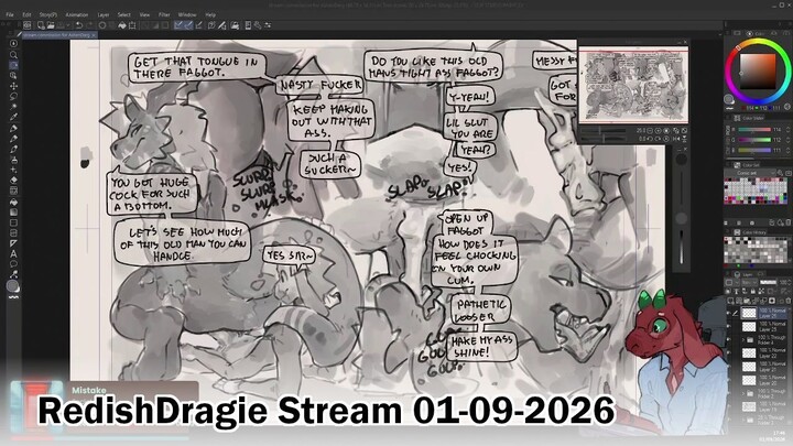 Redishdragie stream 01-09-2026 X4 C