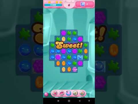 Candy Crush Saga: Level 8 || Score 108740 || First Try || Gold Medal