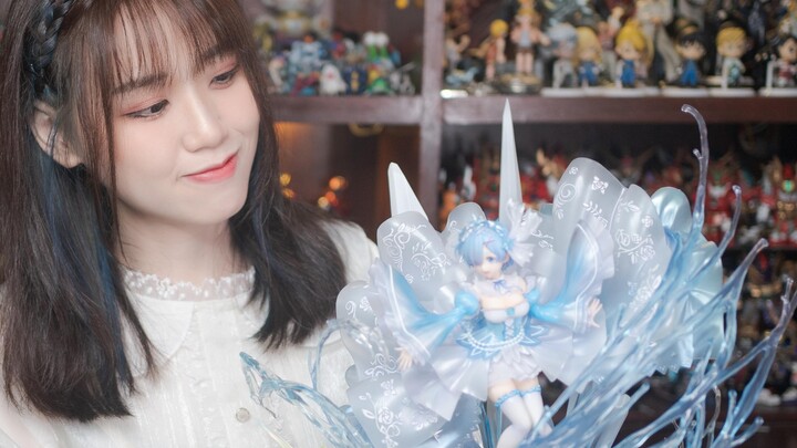 Rem's wife in a crystal dress, do you love it? 【Scrambled eggs toy factory】