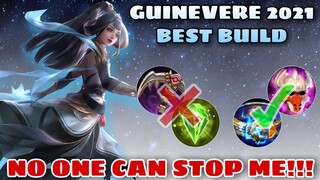 GUINEVERE 2021 BEST BUILD - EMBLEM SETUP - WITH TOP 6 PH LOLITA - MOBILE LEGENDS