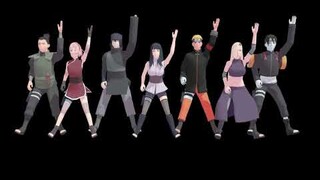 Gangnam Style【NARUTO MMD】NARUTO*HINATA*SASUKE*SAKURA*SHIKAMARU*INO*SAI