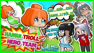 KAMUI THỬ LÒNG HERO TEAM BẰNG NÓI LẮP XEM AI LÀ NGƯỜI KIÊN NHẪN NHẤT | THỬ THÁCH TROLL HERO TEAM