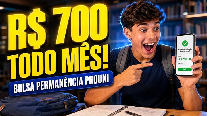 BOLSA PERMANÊNCIA PROUNI Como Receber R$ 700 Mensais (Guia Rápido)