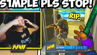 การเล่นโดยประมาทของ S1MPLE กลับมาอีกครั้งในโปรแมตช์! CSGO Twitch คลิป