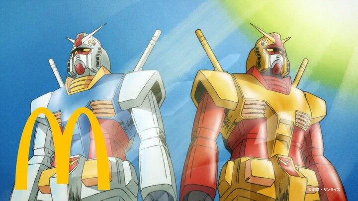 【Quảng cáo】McDonald’s Nhật Bản × Mobile Suit Gundam – Quảng cáo hợp tác