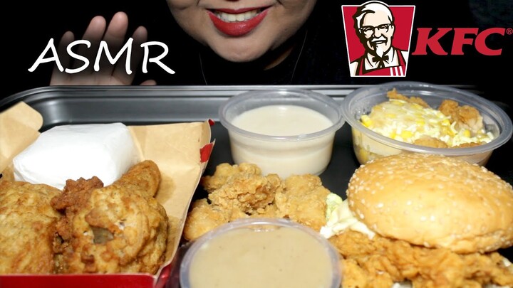 ASMR KFC OVERLOADED MEALS//NO TALKING//MUKBANG