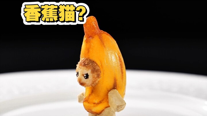 Hari ini bikin meme kucing dengan tema “Kucing Pisang”