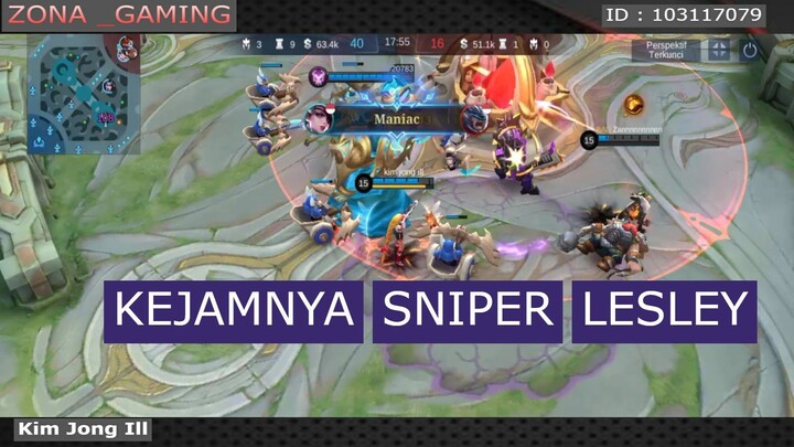 KEJAMNYA SNIPER LESLEY !?}}