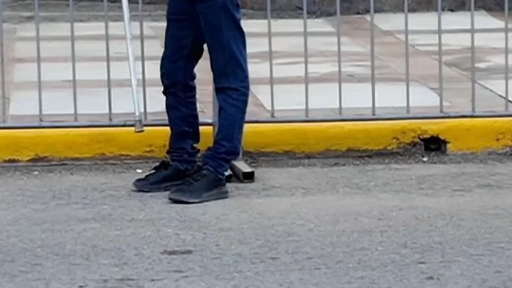 el alcalde no piensa en la gente con discapacidad