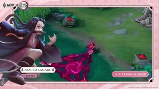 Nezuko Kamado Skin Spotlight - Garena AOV (Arena of Valor)