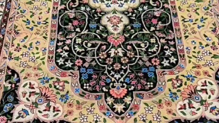 High density handmade wool carpet