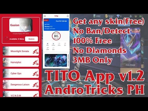 TITO v1.2(Skin All You Want) Mobile Legends:Bang Bang