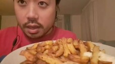 ASMR EATING SOUNDS - SHRIMPS & CHIPS