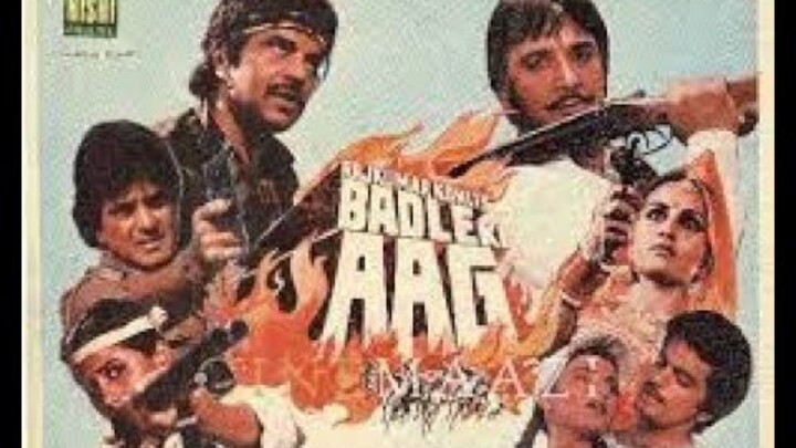 BADLE KI AAG HINDI MOVIE DHARMENDRA SUNIL DUTT JEETENDRA RINA ROY