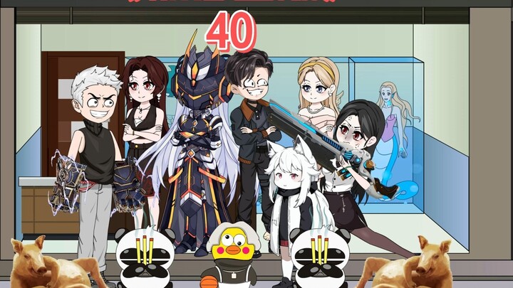Handsome fishmonger "40" is ready to form the Avengers