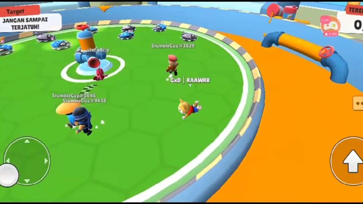 MOMENT KOCAK [ STUMBLE GUYS ] PADA SAAT GUA LIVE!