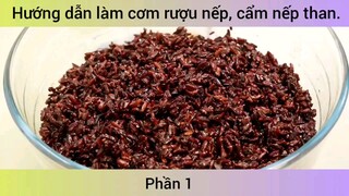 Hướng dẫn làm cơm rượu nếp, cẩm nếp than #1