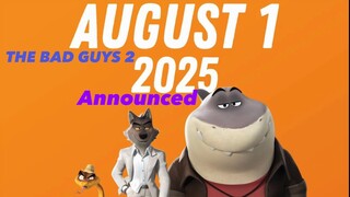 BREAKING: The BAD GUYS 2 ANNOUNCED For SUMMER 2025!!!!!