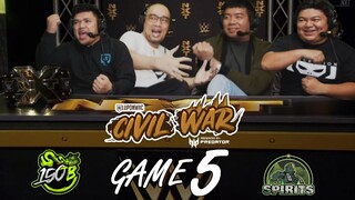 Suntukan sa Civil War?! BOXING CASTING! - A Taste of the Past | CW Grand Finals [Game 5]