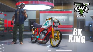 MOTOR BARU RX KING ! SUARA SANGAR BUAT BALAPAN LIAR !! GTA V ROLEPLAY