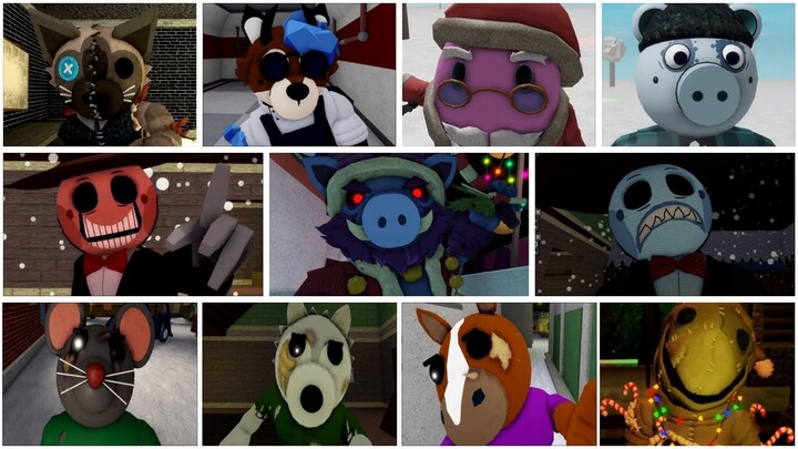 ROBLOX PIGGY ALL NEW JUMPSCARES - Piggy Roblox New update