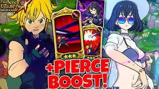 HIGH PENETRATION MELIODAS DESTROYS PVP!! LILLIA PIERCE COMBO BACK?! | Seven Deadly Sins: Grand Cross