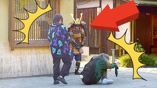 SAMURAI Mannequin Prank in Kyoto Japan #4