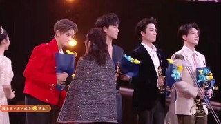 Huo Minghao, Li Yunrui, Wang Xingyue & Zeng Shunxi ~ Weibo's Breakthrougth Actor of the year