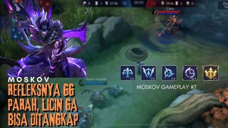 MOSKOV MODE ULTRA INSTINC 😱 Top global moskov - mobile legend