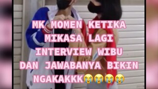 INTERVIEW VVIBU DI EVENT JEJEPANGAN KETAWA BANGET DENGER JAWABANNYA HAHAHAHAAHAH