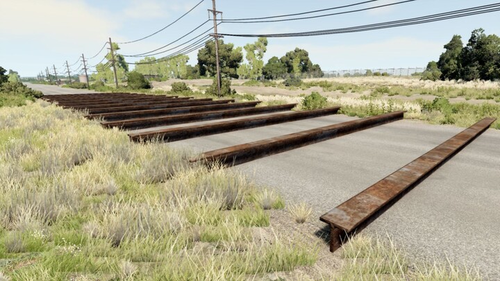 It’s normal to have a few small I-beam speed bumps on the road; no big deal.