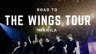 ROAD TO BTS WINGS TOUR IN MANILA | isla girl vlog#4