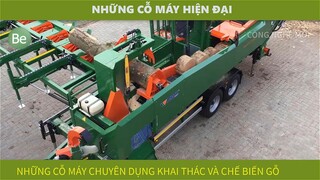 be42-3 - những cỗ máy hiện đại trong khai thác gỗ