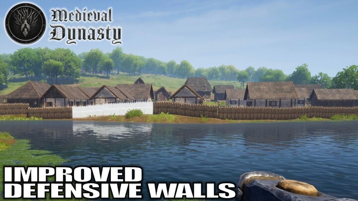 New & Improved Palisades | Medieval Dynasty Gameplay | E74