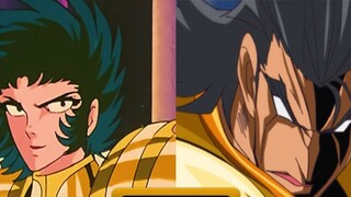 「𝟒𝐊」Comparison of the two generations of Gold Saints beating cockroaches! Which generation do you li