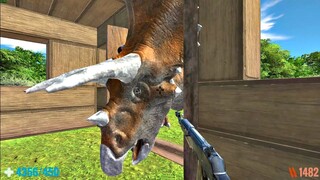 Survive in Cyber Grasslands. FPS Perspective! Animal Revolt Battle Simulator