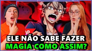 (7MZ FEZ ESS SOM FOD@) REAGINDO ao Rap do Asta (Black Clover) DO 7 MINUTOZ -  REACT EM CASAL