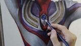[Proses Melukis] Ultraman Tiga