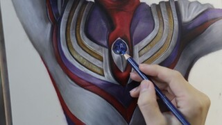 [Proses Melukis] Ultraman Tiga