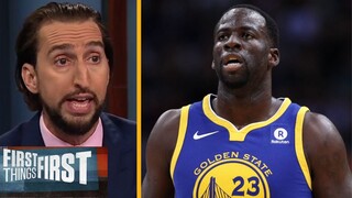 FIRST THINGS FIRST | "He deserves a heavier punishment" - Nick talks Draymond Green’s return